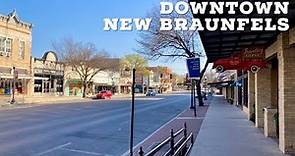 Downtown New Braunfels || Walking Around New Braunfels, Texas