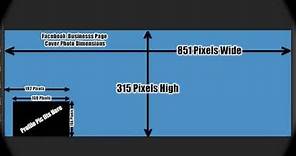 What Are The Facebook Cover Photo Dimensions / Sizes - May 2013