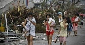 Super-Typhoon Cuts Trail of Destruction in Philippines