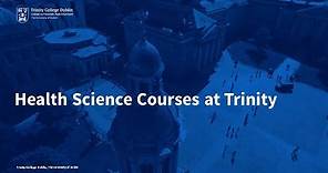 Overview of Health Science Courses at Trinity