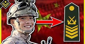 Explaining Chinese Army Ranks