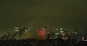 2023 New Year's Eve Fireworks in Calgary, Alberta, Canada