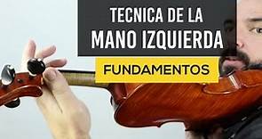 Aprendamos la Posición de la Mano Izquierda en el Violin - TheMulza.com