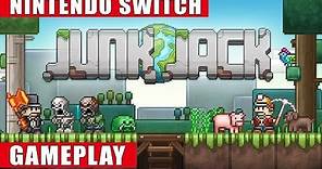 Junk Jack Nintendo Switch Gameplay