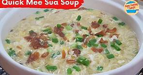 Noodle Soup Recipe: Quick & Simple Mee Sua Soup with Eggs