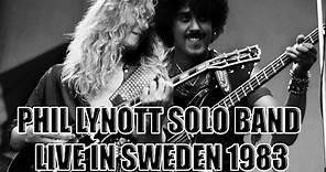 PHIL LYNOTT SOLO BAND 'BOYS ARE BACK IN TOWN' LIVE IN SWEDEN 1983