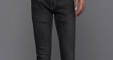 Buy Louis Philippe Jeans Men Charcoal Super Slim Fit Low Rise Light Fade Stretchable Jeans -  - Apparel for Men