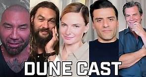 Dune Cast Interview: Rebecca Ferguson, Oscar Isaac, Jason Momoa, Josh Brolin, Dave Bautista + MORE