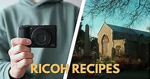 RICOH RECIPES: The How To Guide… (Ricoh GRIII/GRIIIx)