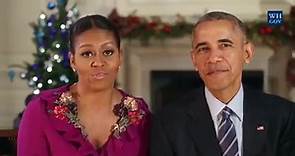 Watch the Obamas’ Final Holiday Message