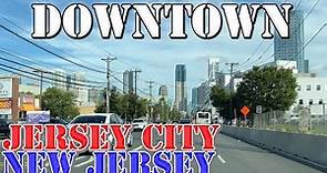 Jersey City - New Jersey - 4K Downtown Drive