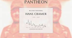 Hans Cramer Biography - German general in the Wehrmacht during World War II