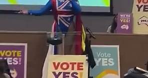 Julia Gillard launches the ‘Yes’ campaign for Labor’s Voice in London 😳