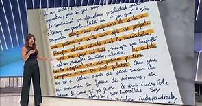 Estos son los detalles del la carta de divorcio de Joana Sanz