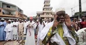 Musulmanes de Costa de Marfil celebran la Fiesta del Sacrificio