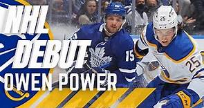 Owen Power NHL Debut Highlights (Shift-By-Shift) - Buffalo Sabres vs Toronto Maple Leafs