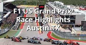 US F1 Grand Prix 2022 - Austin, TX - Race Highlights