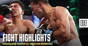 HIGHLIGHTS | McWilliams Arroyo vs. Abraham Rodriguez
