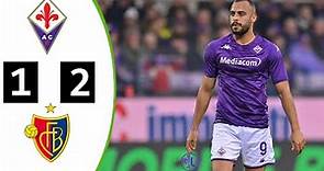 Fiorentina vs FC Basel 1-2 Highlights Goals - Conference League Semi Finals Leg 1 2023