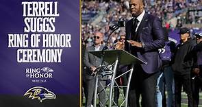 Terrell Suggs Full Ring of Honor Speech | Baltimore Ravens