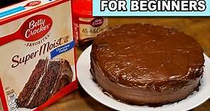 How To Make a Cake with Betty Crocker Cake Mix
