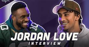 Jordan Love on playing QB for the Green Bay Packers, relationship with Aaron Rodgers and NFL life