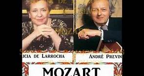 Alicia de Larrocha / André Previn - Mozart Sonata for two pianos, K.448