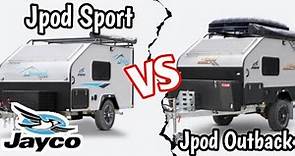 Jayco JPOD SPORT vs JPOD OUTBACK what camper is more suitable for YOU!