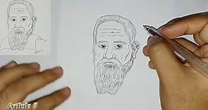 Como dibujar a Galileo Galilei| HD