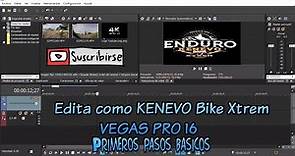 VIDEO TUTORIAL VEGAS PRO 16(Primeros pasos con Vegas Pro 16)