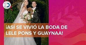Así fue la boda de Lele Pons y Guaynaa ¡Paris Hilton fue su dama de honor!