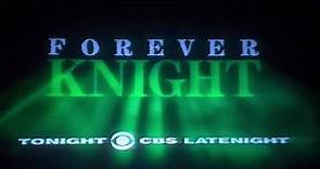 Forever Knight 1992 CBS Late Night TV Promo Geraint Wyn Davies