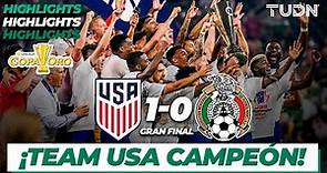Resumen y goles | Estados Unidos vs México | Copa Oro 2021 - Final | TUDN