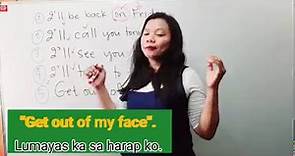 English-Tagalog Translation #10 and Correct Grammar
