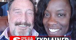 Who is John McAfee's wife Janice, and who were his ex-wives?