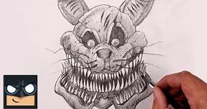 How To Draw Twisted Bonnie | Five Nights at Freddy's | Sketch Saturday
