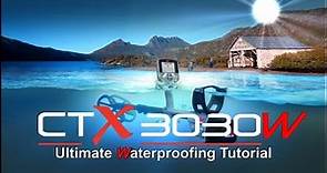 Frogmaster #3 Minelab CTX 3030 Waterproofing Tutorial Shallow Underwater Scuba metal detecting