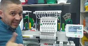 Cómo manejar una Bordadora tablero ECS 285 Dahao Aprenda a Bordar con máquina Industrial Maya
