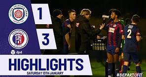 HIGHLIGHTS | Sutton Coldfield vs Hinckley LRFC | 13/01/24 | 23/24 Season | NPL Midlands Division