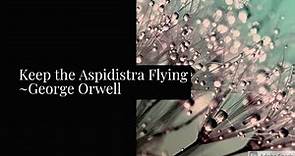 Keep the Aspidistra Flying (Plot Summary) by George Orwell