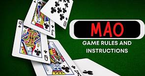 Mao Card Game Rules and How to Play | Group Games 101
