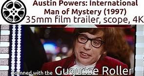 Austin Powers: International Man of Mystery (1997) 35mm film trailer, scope 4K