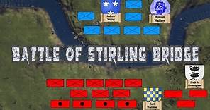The battle of Stirling bridge, First War of Scottish Independence 1297