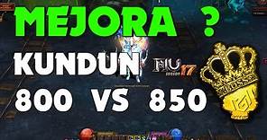 ⚡️ Comparación Kundun 800 vs Kundun 850 😲 Server Arcadia 😲 MU ONLINE WEBZEN ARCADIA SEASON 17 ⚡️