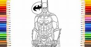 BATMAN Coloring Pages | Awesome Batman Forever Coloring Pages