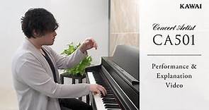 Kawai CA501 Digital Piano | Performance & Explanation Video - Sonata No. 17, 3rd mvt. (Beethoven)