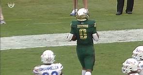 Mangham runs in his second TD of the day for South Florida