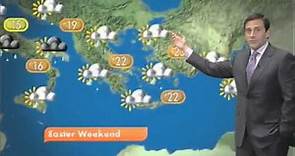 Steve Carell does the weather on GMTV YouTube