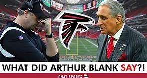 MAJOR Falcons News: Owner Arthur Blank Opens Up On Arthur Smith’s Job Security + Atlanta Signs A DT