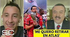 ANDRÉS GUARDADO LLORÓ con el TÍTULO del ATLAS en LIGA MX. ‘FUE LA NOCHE PERFECTA’ | SportsCenter
